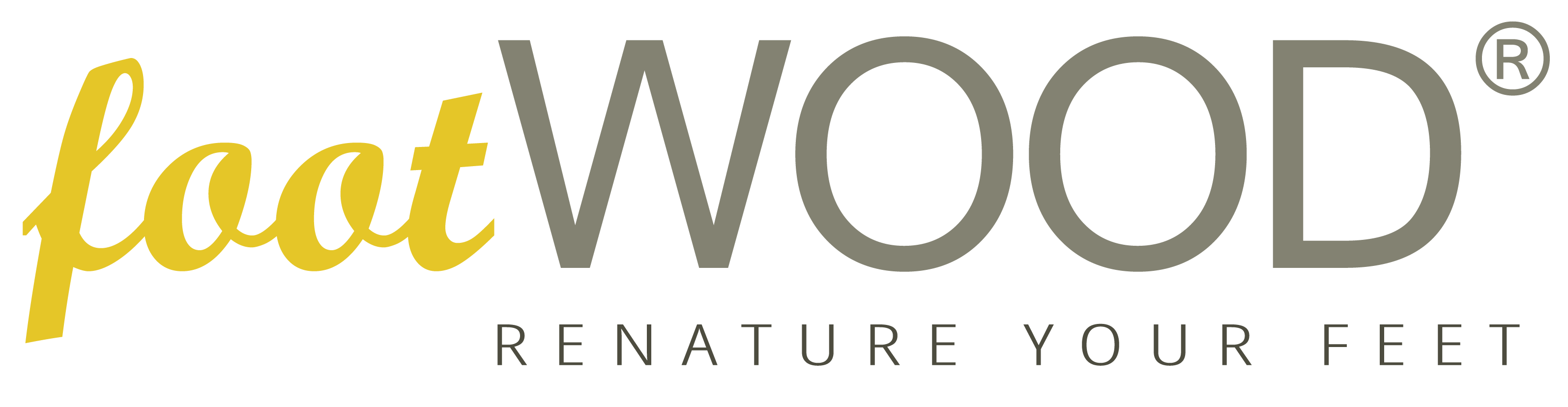 Logo footWOOD - renature your feet